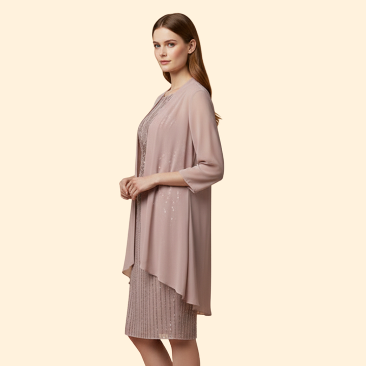 Women's Sequin Midi Dress