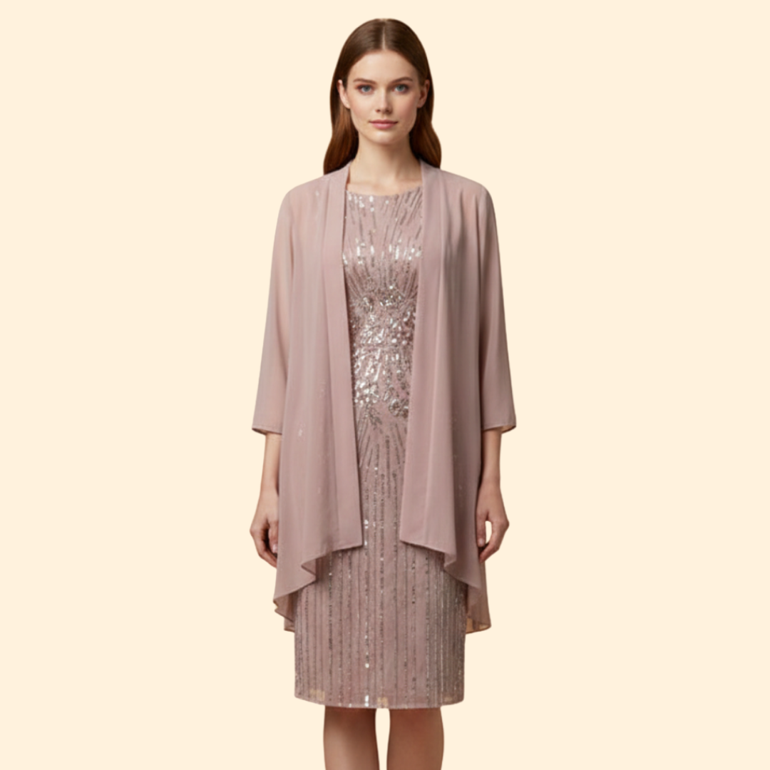 Women's Sequin Midi Dress