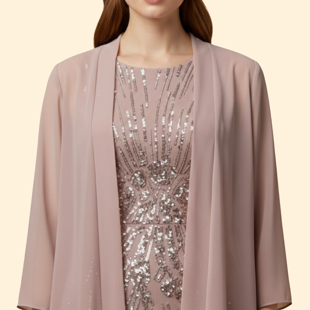 Women's Sequin Midi Dress