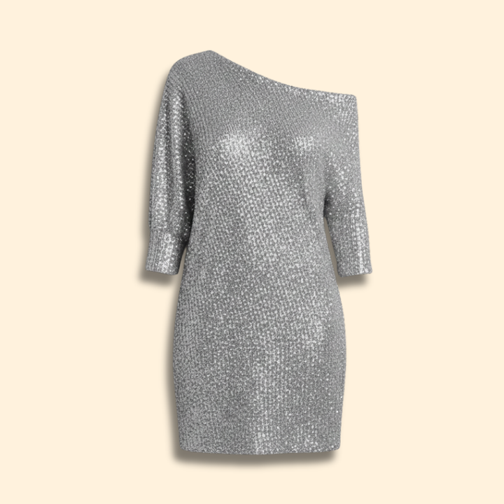 Women's Sparkling Sequin Mini Dress